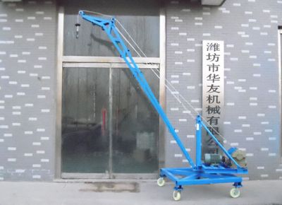 點(diǎn)擊查看詳細(xì)信息<br>標(biāo)題：魚(yú)塘車(chē)間碼頭等多用途吊機(jī)多種款式 閱讀次數(shù)：28056