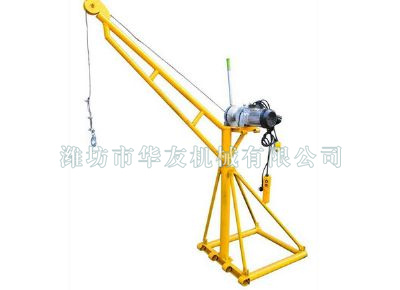 點(diǎn)擊查看詳細(xì)信息<br>標(biāo)題：濰坊華友機(jī)械建筑小吊機(jī) 閱讀次數(shù)：6611